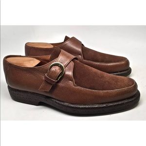 Gianni Versace Men’s Tan Suede Loafers size 7